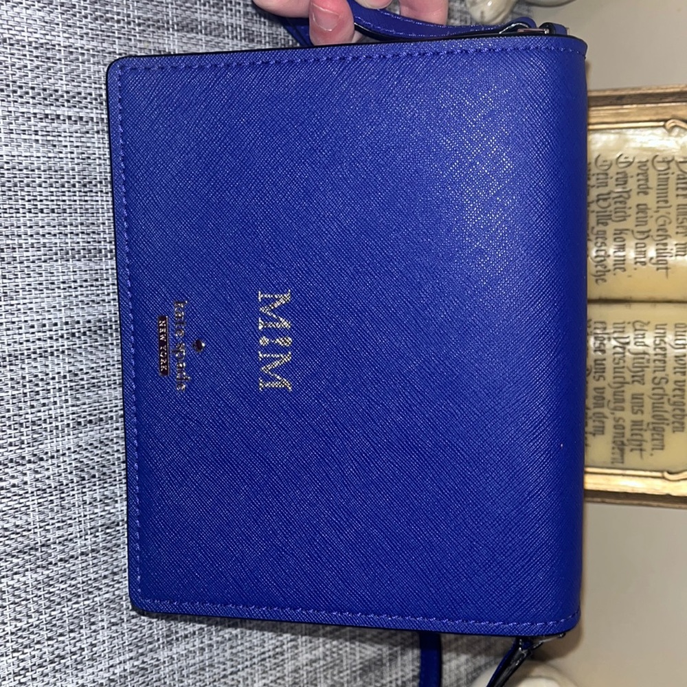 Blue Kate Spade Crossbody Purse